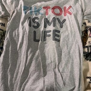 Gray Graphic Kids T-Shirt